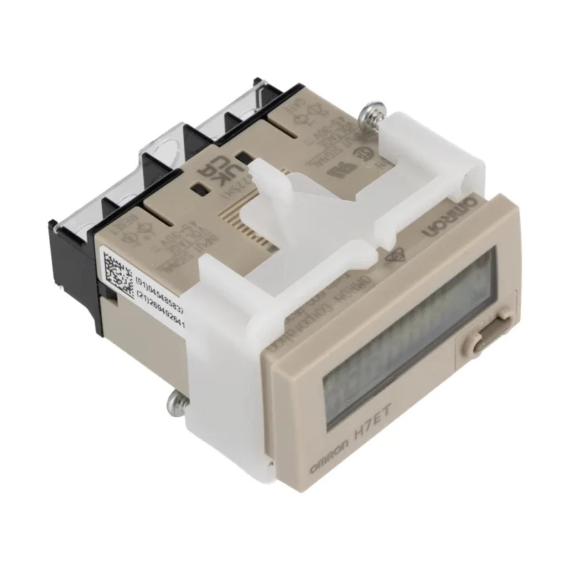 Omron Industrial Automation Digital 7-Digit Counter Manual Reset with 8.6 mm Digit Height H7ET-NV
