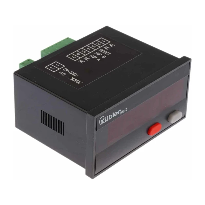 Kubler CODIX 544 6 Digit LED Counter with 14mm Digit Height and Panel Cut Out 92x45mm 6.544.012.300