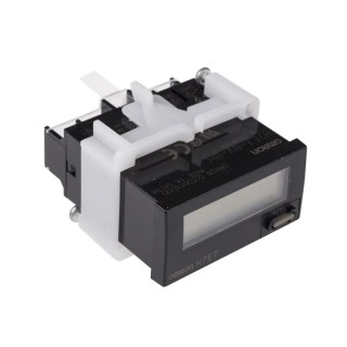 Omron 7 Digit Counter, Manual Reset, 8.6mm Digit Height H7ET
