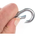 RS PRO Zinc Plated Steel Swivel Spring Hook Model 470-765 with 5.8 mm Link Diameter, 75 mm Length