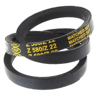 RS PRO Drive Belt Z Section, 10mm Width, 6mm Height, 598mm Outside Length, 560mm Inside Length 471-720