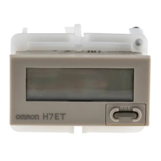 Omron 7 Digit Counter with Manual Reset, 8.6mm Digit Height, CE Approved, H7ET-NFV