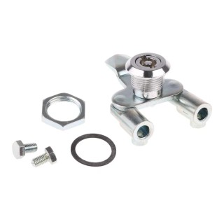 Steinbach & Vollman Steel Three Point Lock 18 mm Panel-to-Tongue 22.2 x 22.2 mm, Key Unlock 06700496