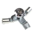 Steinbach & Vollman Steel Three Point Lock 18 mm Panel-to-Tongue 22.2 x 22.2 mm, Key Unlock 06700496