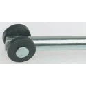 Steinbach & Vollman Extension Rod 1000, Keyless Lock Type, RoHS Compliant, Zinc and Passivated Steel Construction 348-7084
