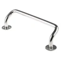 ROCA Electro Polished Stainless Steel Arch Shape Handle 48mm Height, 12mm Width, 188mm Length 348-7545