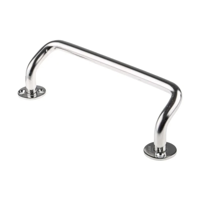 ROCA Electro Polished Stainless Steel Arch Shape Handle 48mm Height, 12mm Width, 188mm Length 348-7545