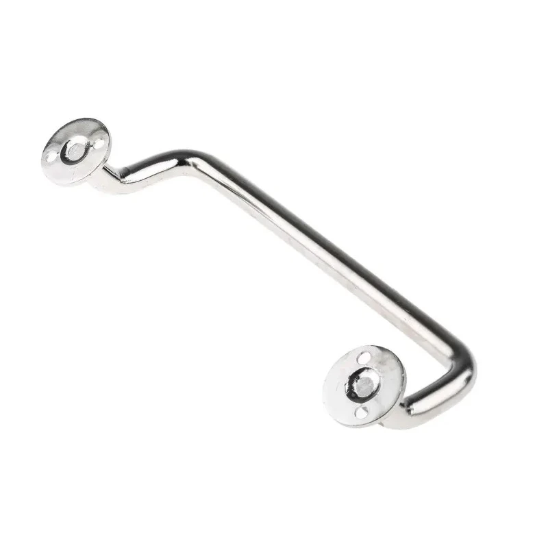 ROCA Electro Polished Stainless Steel Arch Shape Handle 48mm Height, 12mm Width, 188mm Length 348-7545