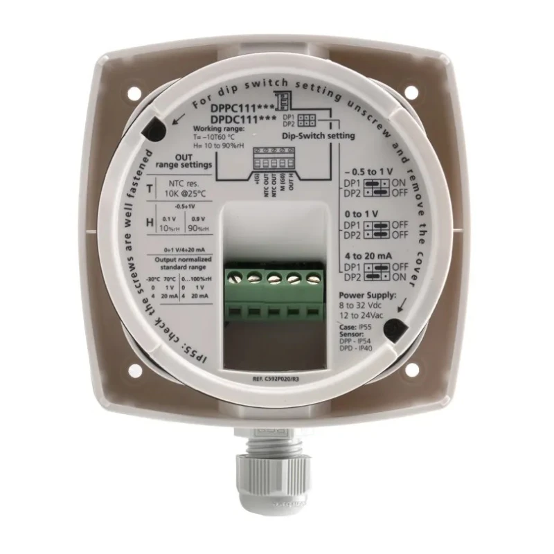Carel NTC Thermistor Temperature Sensor -20°C to 70°C, 16 mm Probe Diameter DPDC111000