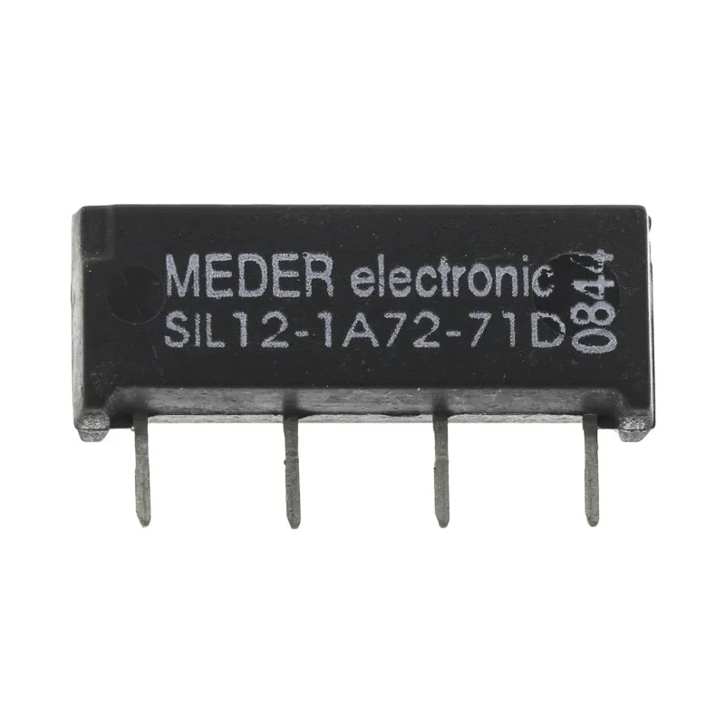 Meder Reed Relay SIL12-1A72-71D Fully Sealed SPNO 12V Electrical Life 5 x 10⁶ Operations Germany