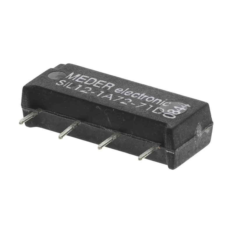 Meder Reed Relay SIL12-1A72-71D Fully Sealed SPNO 12V Electrical Life 5 x 10⁶ Operations Germany