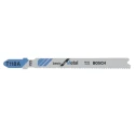 Bosch Jigsaw Blade 24 Teeth Per Inch for Non-Ferrous and Ferrous Sheet Metal, High-Speed Steel, 92 mm 2608631507