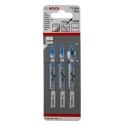 Bosch Jigsaw Blade 24 Teeth Per Inch for Non-Ferrous and Ferrous Sheet Metal, High-Speed Steel, 92 mm 2608631507