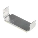 RS PRO Natural Aluminium Self-Adhesive Cable Clip 10 mm Max. Bundle 25.6 mm x 9.8 mm x 7.6 mm 475-170
