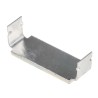 RS PRO Natural Aluminium Self-Adhesive Cable Clip 10 mm Max. Bundle 25.6 mm x 9.8 mm x 7.6 mm 475-170