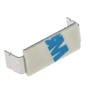 RS PRO Natural Aluminium Self-Adhesive Cable Clip 10 mm Max. Bundle 25.6 mm x 9.8 mm x 7.6 mm 475-170