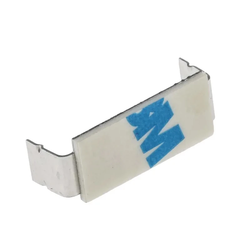 RS PRO Natural Aluminium Self-Adhesive Cable Clip 10 mm Max. Bundle 25.6 mm x 9.8 mm x 7.6 mm 475-170