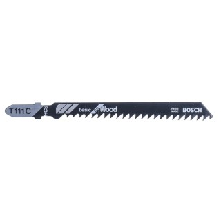 Bosch Jigsaw Blade High Carbon Steel 8 Teeth Per Inch T111C 1 Piece 2608630808