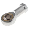 SMC Steel Piston Rod Ball Joint M12 x 1.25 Female Thread, 12mm Bore, 32mm Outer Diameter, 22mm Width, Operating KJ12D