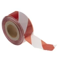 JSP Red White Polyethylene 70mm Width 500m Length Non-Adhesive Barrier Tape HDH001-005-400