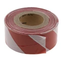 JSP Red White Polyethylene 70mm Width 500m Length Non-Adhesive Barrier Tape HDH001-005-400