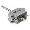 EDAC 20 Way Straight D-Sub Connector Male with Gold over Nickel Phosphor Bronze Contacts 516-020-000-301