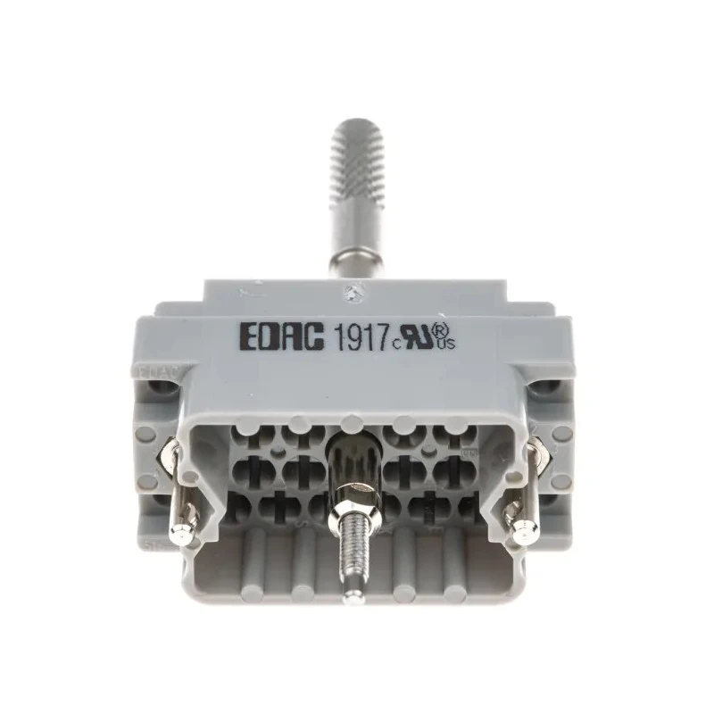 EDAC 20 Way Straight D-Sub Connector Male with Gold over Nickel Phosphor Bronze Contacts 516-020-000-301