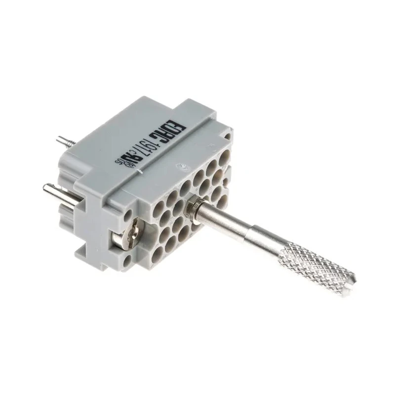 EDAC 20 Way Straight D-Sub Connector Male with Gold over Nickel Phosphor Bronze Contacts 516-020-000-301