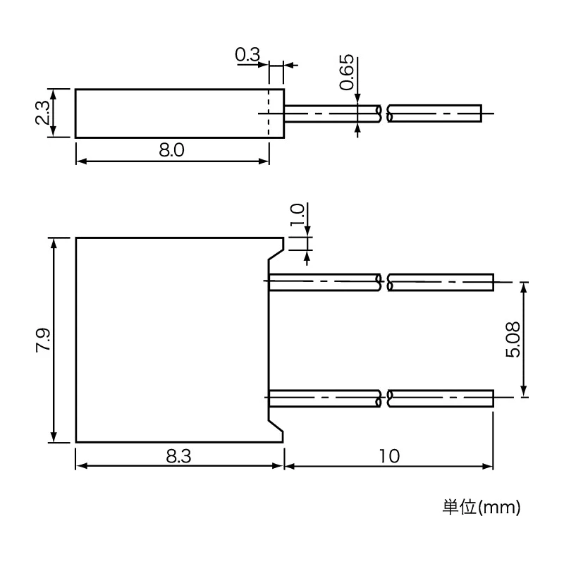 Alpha 10 kΩ Ultra Precision Metal Film Fixed Resistor 0.3 W ±0.01% Tolerance MCY10K000T