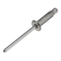 POP Aluminium Blind Rivet 4.18 mm Diameter 17.5 mm Length Dome Head Plain Finish ACD508ASM