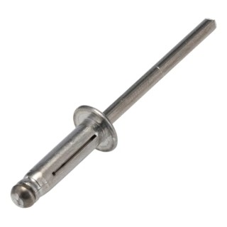 POP Aluminium Blind Rivet 4.97 mm, Rivet Length 17.5 mm, Aluminium Body and Mandrel ACD608ASM