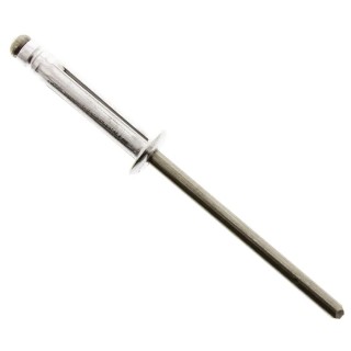 POP Aluminium Blind Rivet 4.18 mm Dome Head Plain Finish Aluminium Body Aluminium Mandrel ACD512ASM