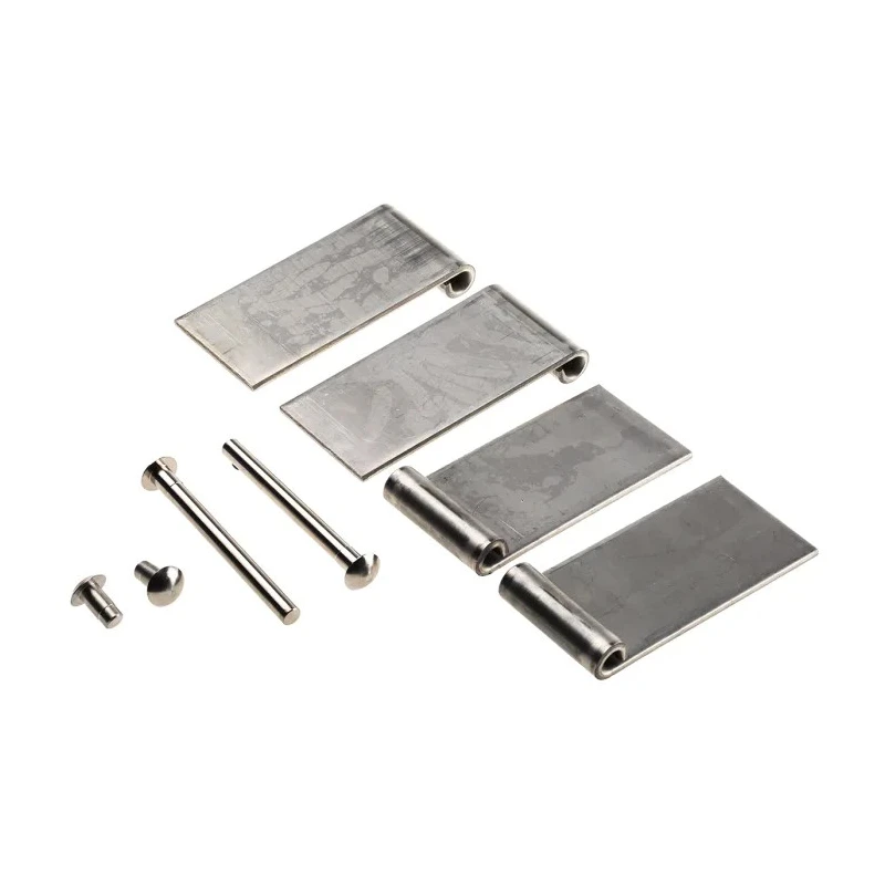 Pinet Stainless Steel Flag Hinge with Lift Off Pin, 80 mm x 40 mm x 3 mm 347-8399