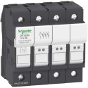 Schneider Electric 32A Rail Mount Fuse Holder for 10 x 38 mm, 3P-Pole, 690V ac DF103N