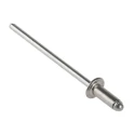 POP Aluminium Blind Rivet Dome Head Plain Finish 3.2 mm Diameter 8 mm Length Model TAPD46BS