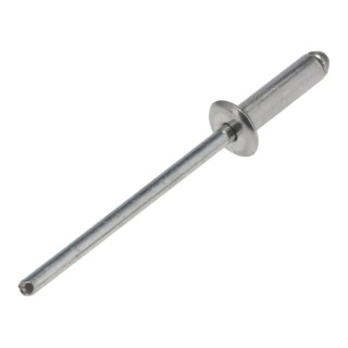 POP Aluminium Blind Rivet, 3.2 mm Diameter, 11.5 mm Length, Steel Mandrel TAPD410BS