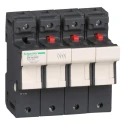 Schneider Electric 50A Rail Mount Fuse Holder for 14 mm x 51 mm, 3-Pole, 690V ac DF143NC