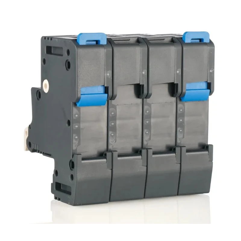 Schneider Electric 50A Rail Mount Fuse Holder for 14 mm x 51 mm, 3-Pole, 690V ac DF143NC