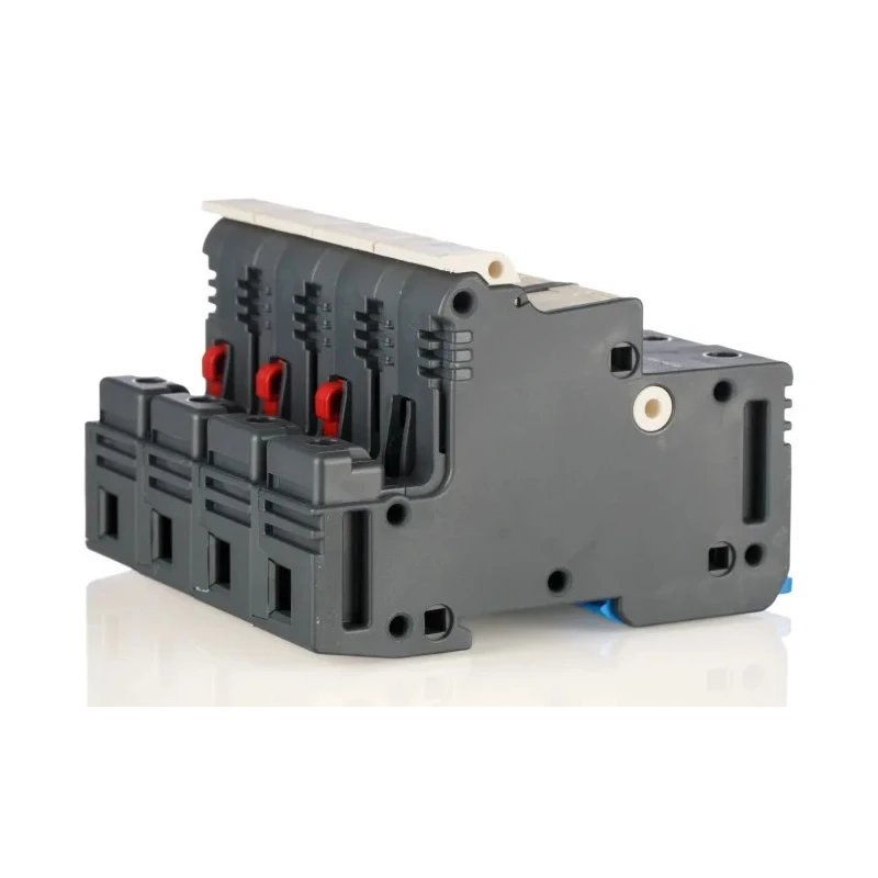 Schneider Electric 50A Rail Mount Fuse Holder for 14 mm x 51 mm, 3-Pole, 690V ac DF143NC