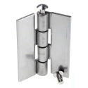 Pinet Steel 316 Stainless Steel Butt Hinge, Rivet Fixing, 80 mm x 30 mm x 3 mm 347-8434
