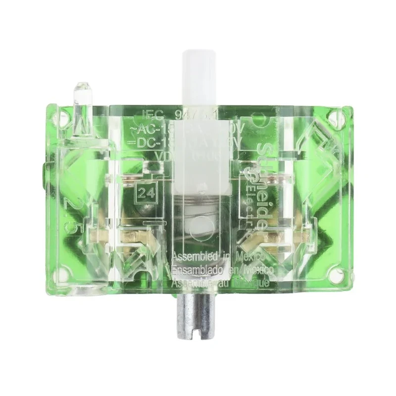 Schneider Electric Harmony Series Contact Block, 0V, 600 V, 10A, Screw Clamp Terminal, 1 NO 9001KA2