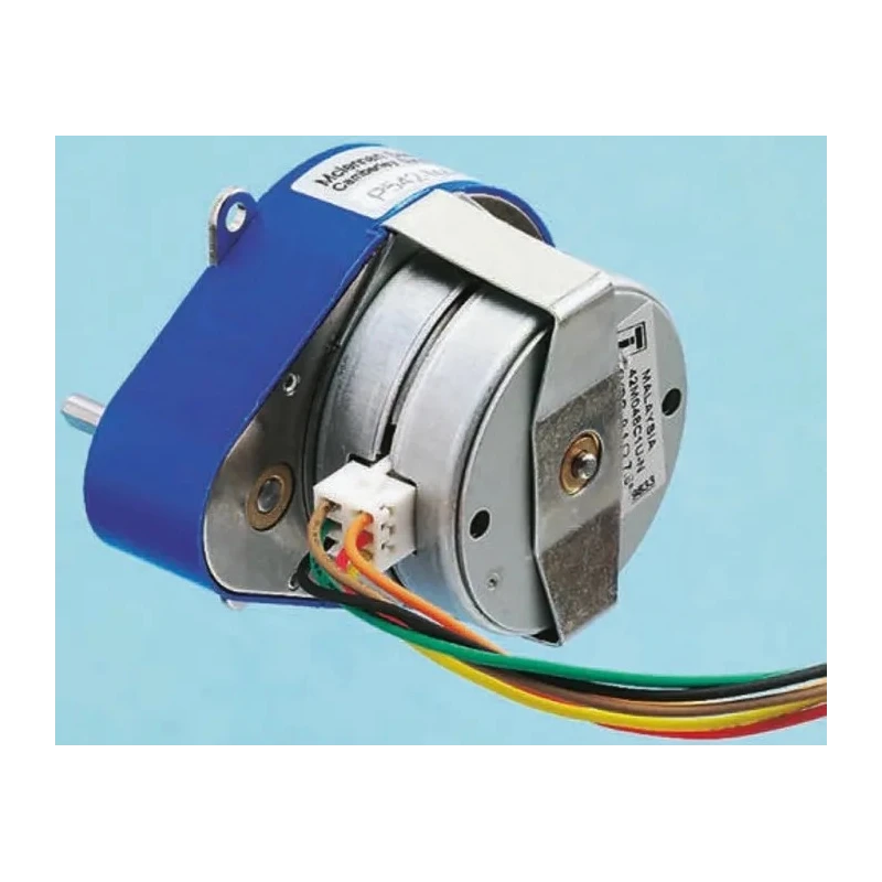 McLennan Servo Supplies Permanent Magnet Stepper Motor 5V, 0.2Nm Torque, 7.5° Step Angle, 4 mm Shaft P542-M481U-G01L82