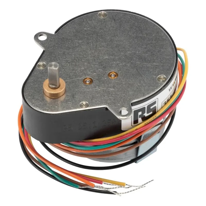McLennan Servo Supplies Permanent Magnet Stepper Motor 5V, 1Nm Torque, 7.5°, 4 mm Shaft P542-M481U-G11L82
