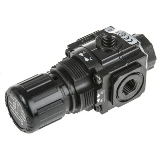 Norgren RC Pneumatic Regulator G 1/4 Outlet Size, 0.3 bar Minimum Operating Pressure, 65°C Max Operating R72M-2GK-RMN