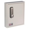 Securikey Grey Steel Wall-Mount Digital Key Cabinet 48 Key Capacity KC048PHZZ2200SL