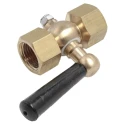 RS PRO Pressure Gauge Cock 1/2 in BSP Female Connections, Maximum Operating Pressure 16 bar 352-2014