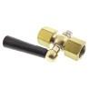 RS PRO Pressure Gauge Cock Brass Body 3/8 in BSP Female Thread Max Pressure 16 bar 352-1998