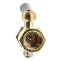 RS PRO Pressure Gauge Cock Brass Body 3/8 in BSP Female Thread Max Pressure 16 bar 352-1998