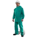 Skytec Chemical Resistant Flame Retardant Water Resistant Jacket Velcro Closure Size L Green CCCPJ/008000/GN3
