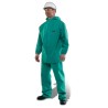Skytec Chemical Resistant Flame Retardant Water Resistant Jacket Velcro Closure Size L Green CCCPJ/008000/GN3